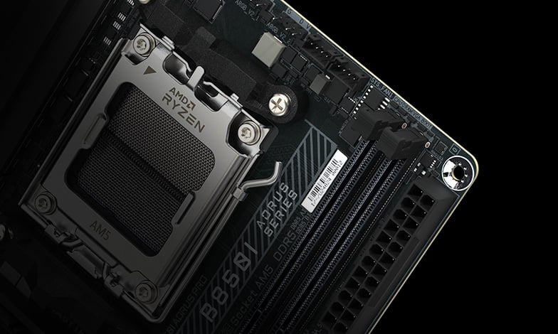 うのにもお得な情報満載！ AM5 AMD PRO AORUS B850I GIGABYTE LGA Mini Motherboard, 1718 マザーボード
